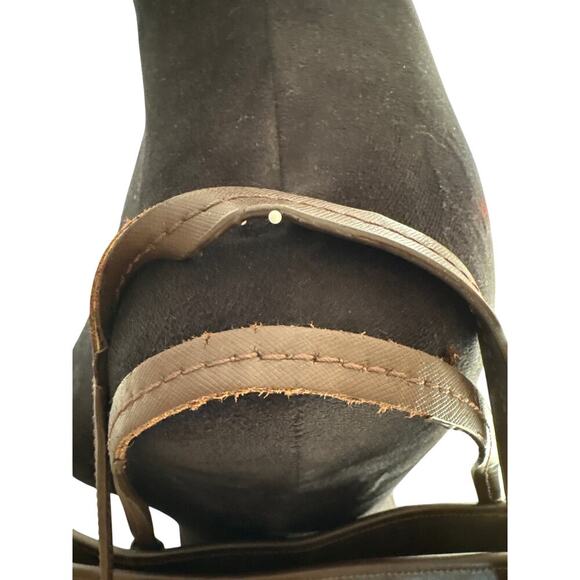 Coach Peyton Brown Leather Tote Shoulder Bag F27349 - Picture 2 of 8